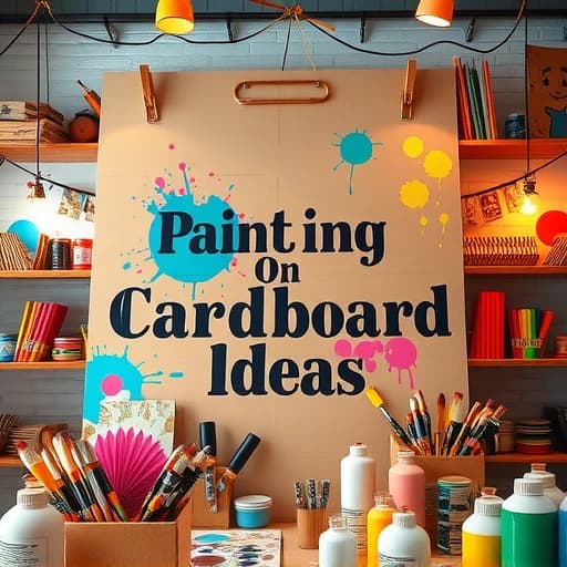  Painting on Cardboard Ideas featured image