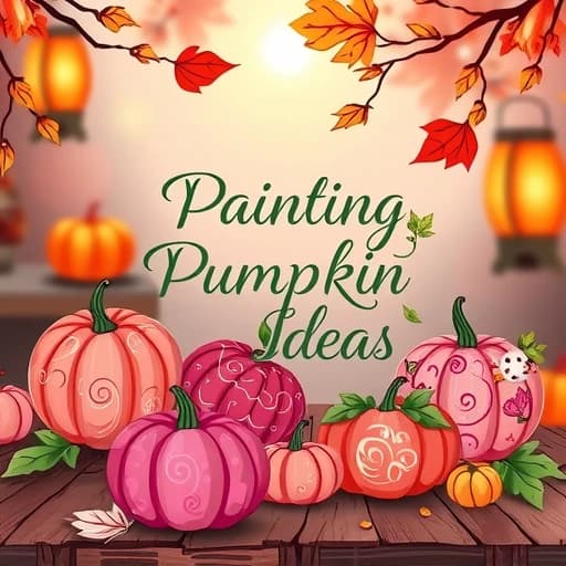 Painting Pumpkin Ideas Pink featured image