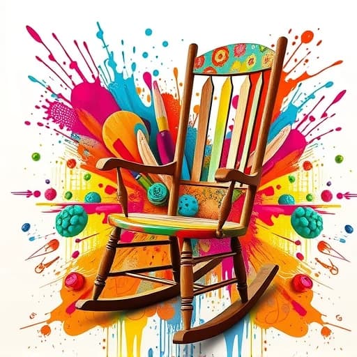 Painting Rocking Chair Ideas featured image