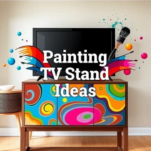 Painting TV Stand Ideas featured image