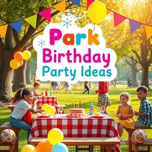 Park Birthday Party Ideas featured image