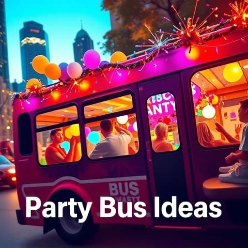 Party Bus Ideas featured image