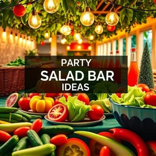  Party Salad Bar Ideas featured image