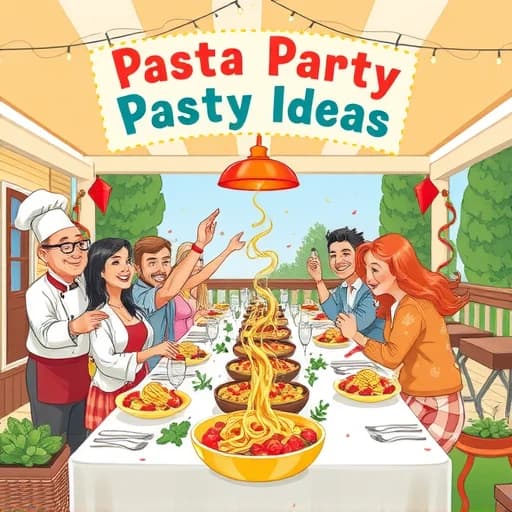  Pasta Party Ideas featured image