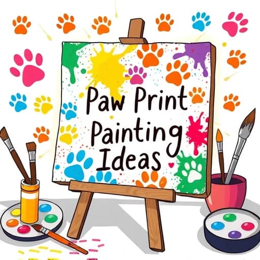  Paw Print Painting Ideas featured image