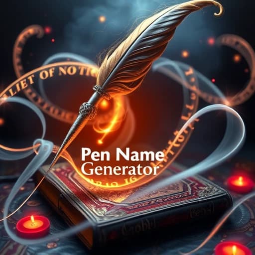  Pen Name Generator Fantasy featured image