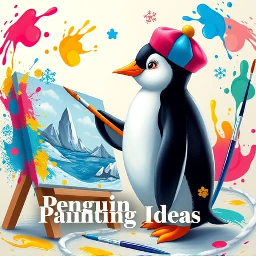  Penguin Painting Ideas featured image
