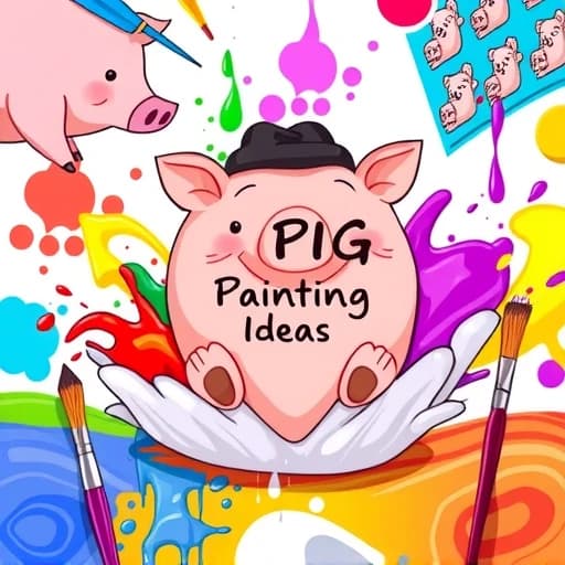 Pig Painting Ideas featured image