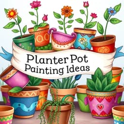 Planter Pot Painting Ideas icon