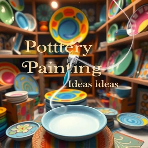 Plate Pottery Painting Ideas featured image