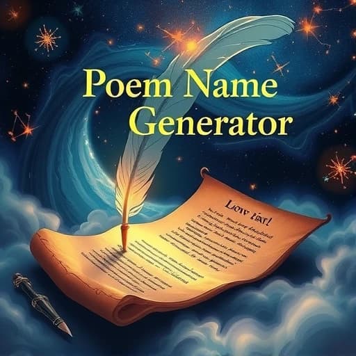 Poem Name Generator featured image