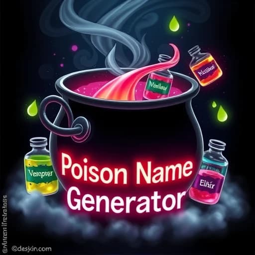 Poison Name Generator featured image