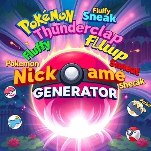 Pokemon Nickname Generator featured image