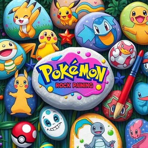 Pokemon Rock Painting Ideas featured image