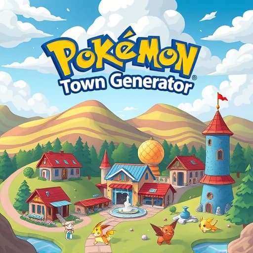 Pokemon Town Name Generator featured image