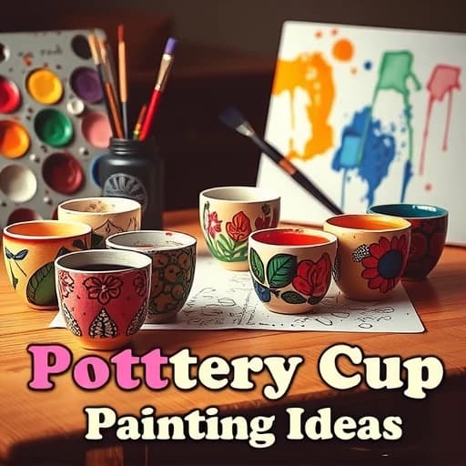 Pottery Cup Painting Ideas featured image