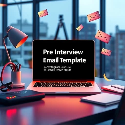 Pre Interview Email Template featured image