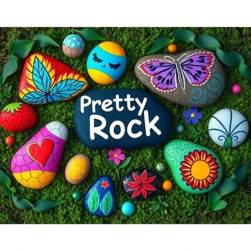 Pretty Rock Painting Ideas featured image