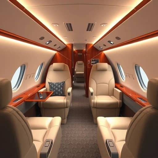 Private Jet Interior Design featured image