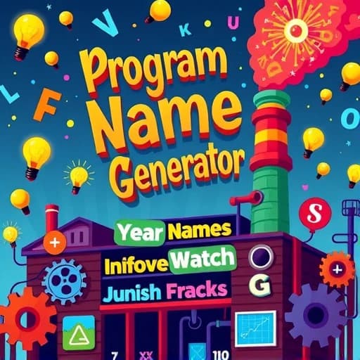  Program Name Generator featured image