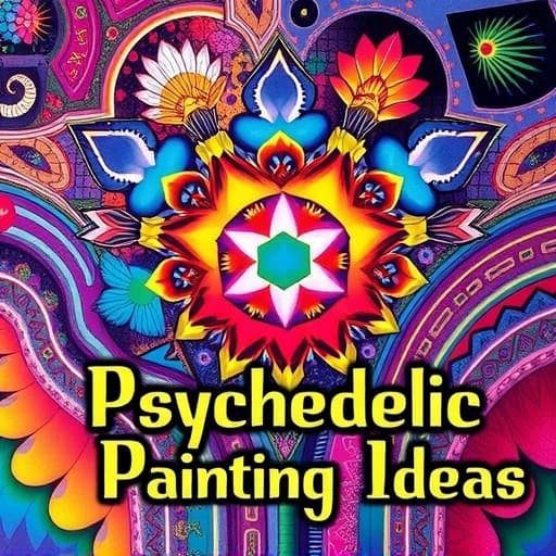 Psychedelic Painting Ideas featured image