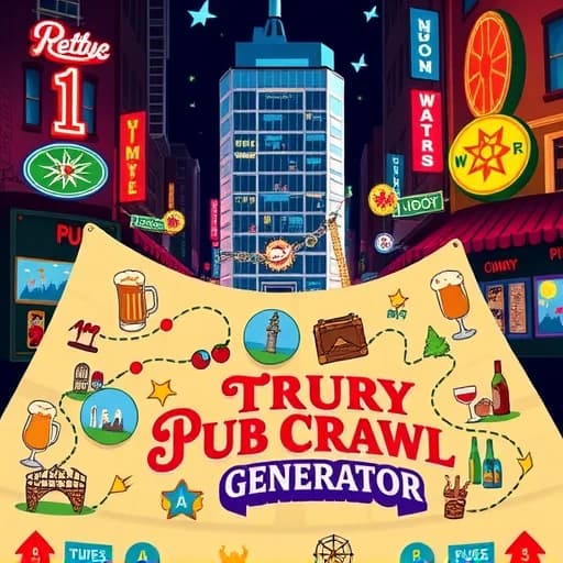 Pub Crawl Generator featured image