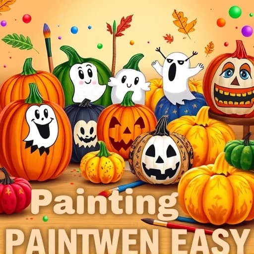 Pumpkin Ideas Painting Easy featured image