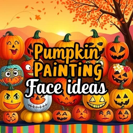 Pumpkin Painting Face Ideas featured image