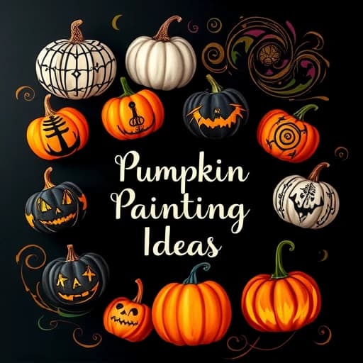 Pumpkin Painting Ideas Black featured image
