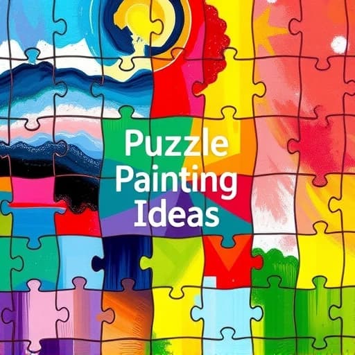 Puzzle Painting Ideas featured image