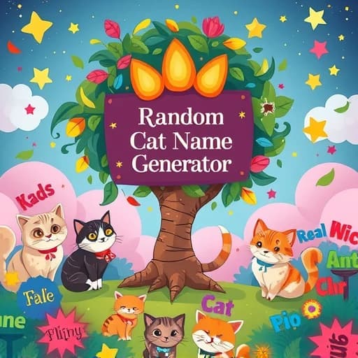 Random Cat Name Generator featured image
