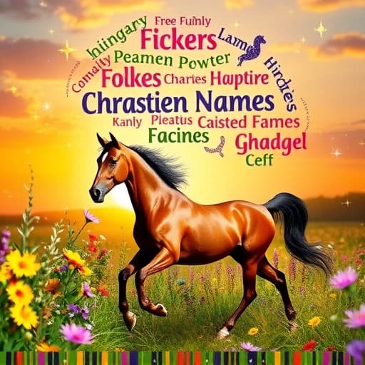 Random Horse Name Generator featured image