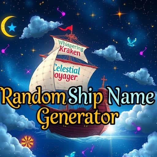Random Ship Name Generator featured image