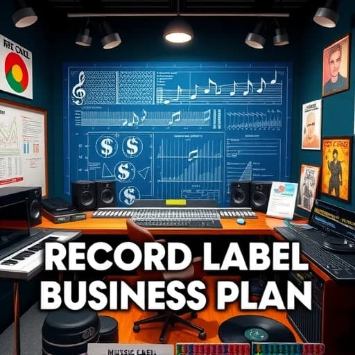 Record Label Business Plan featured image