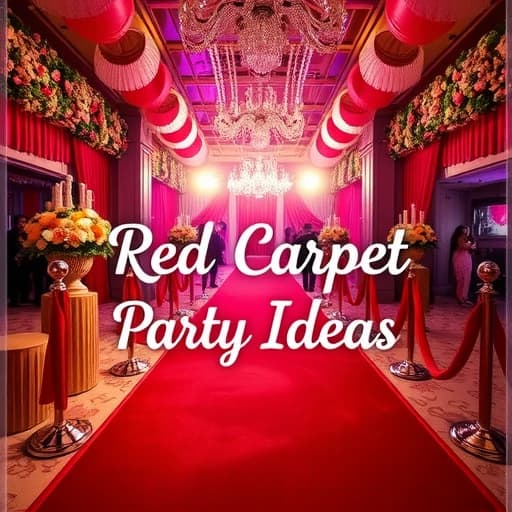 Red Carpet Party Ideas featured image