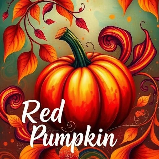 Red Pumpkin Painting Ideas featured image