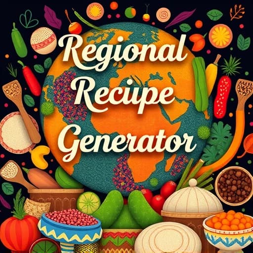 Regional Recipe Generator featured image