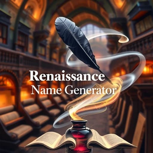 Renaissance Name Generator featured image