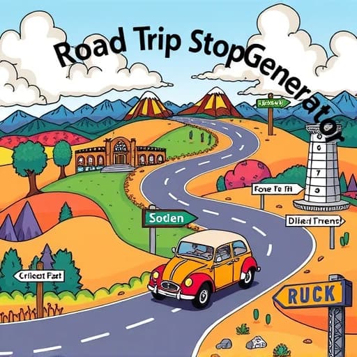 Road Trip Stops Generator featured image