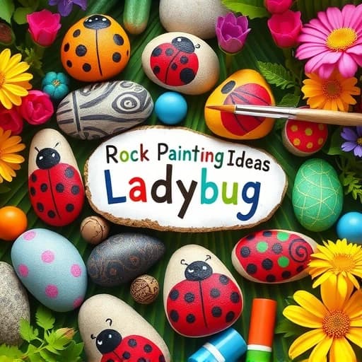 Rock Painting Ideas Ladybug featured image