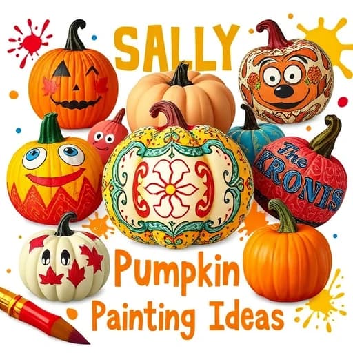 Sally Pumpkin Painting Ideas featured image