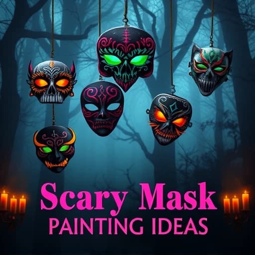 Scary Mask Painting Ideas featured image