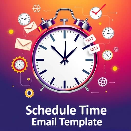 Schedule Time Email Template featured image