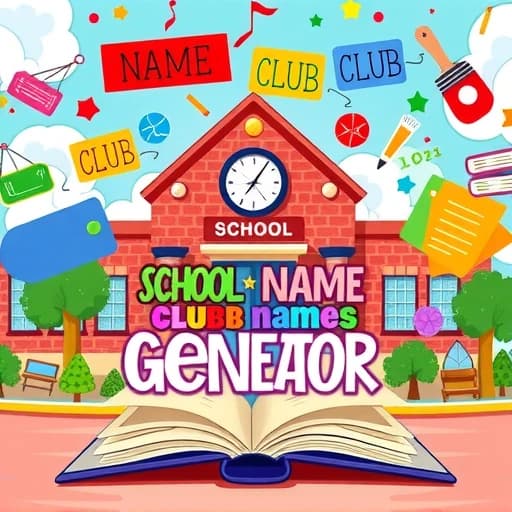 School Club Name Generator featured image