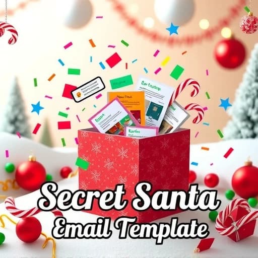 Secret Santa Email Template featured image