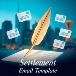 Settlement Email Template icon