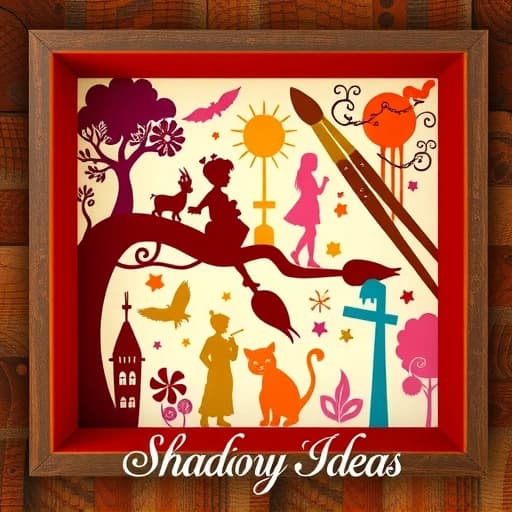 Shadow Box Painting Ideas featured image
