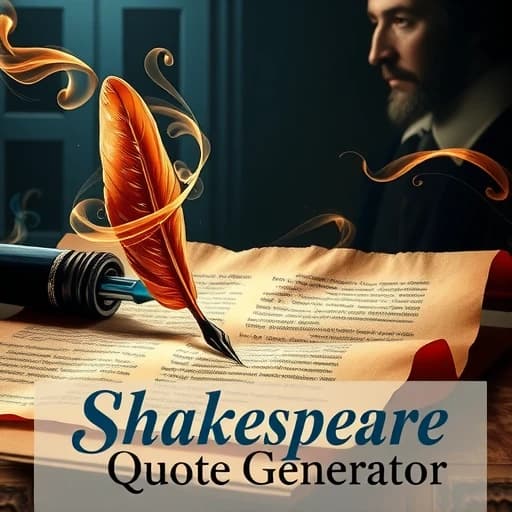 Shakespeare Quote Generator featured image