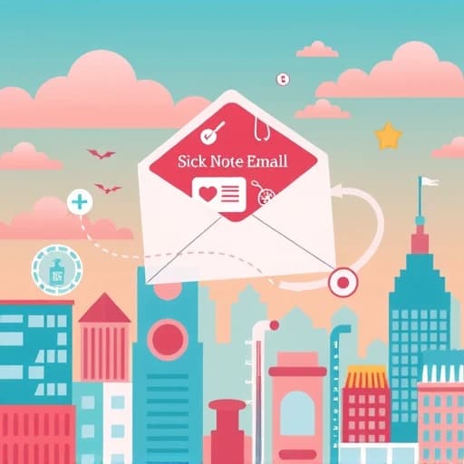 Sick Note Email Template featured image