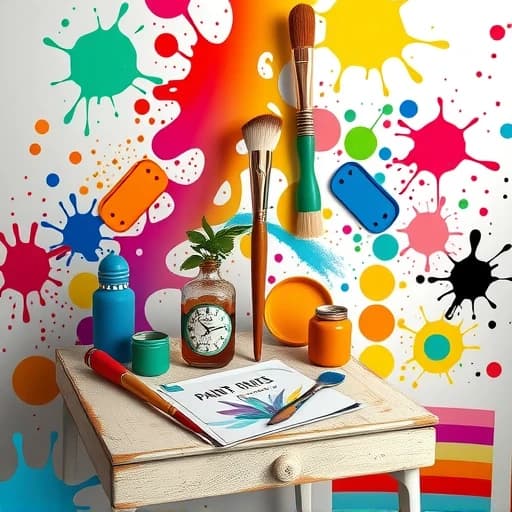 Side Table Painting Ideas featured image
